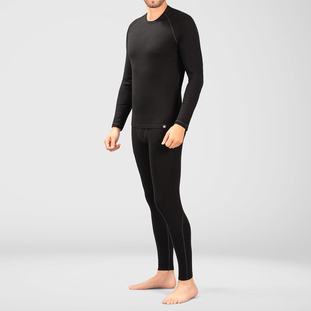 Giesswein | Merino Thermo Set Herren | Schwarz