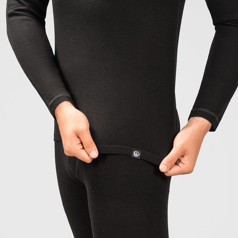 Giesswein | Merino Thermo Set Herren | Schwarz