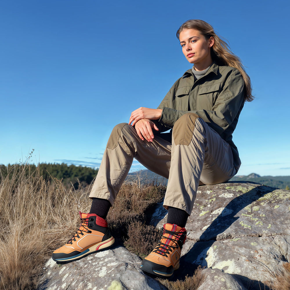 Giesswein | Wool Cross X Alpine - Wanderschuh mit Merinowolle | Rost Giesswein | Wool Cross X Alpine - Wanderschuh mit Merinowolle | Rost