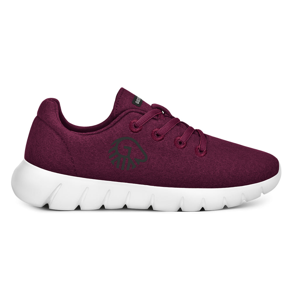 Giesswein | Merino Runners für Damen – Sneaker aus Merinowolle | Burgunder Giesswein | Merino Runners für Damen – Sneaker aus Merinowolle | Burgunder