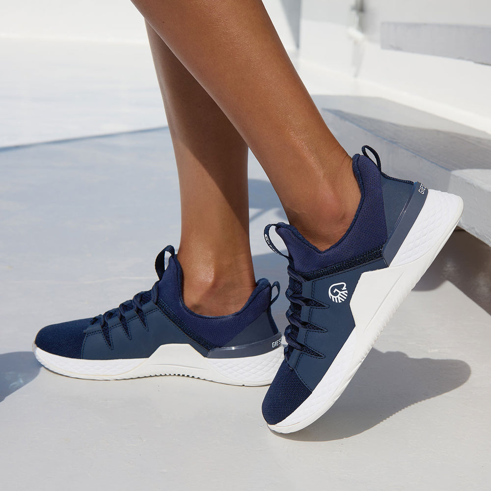Giesswein | Wool Trainer Damen | Ocean Blue