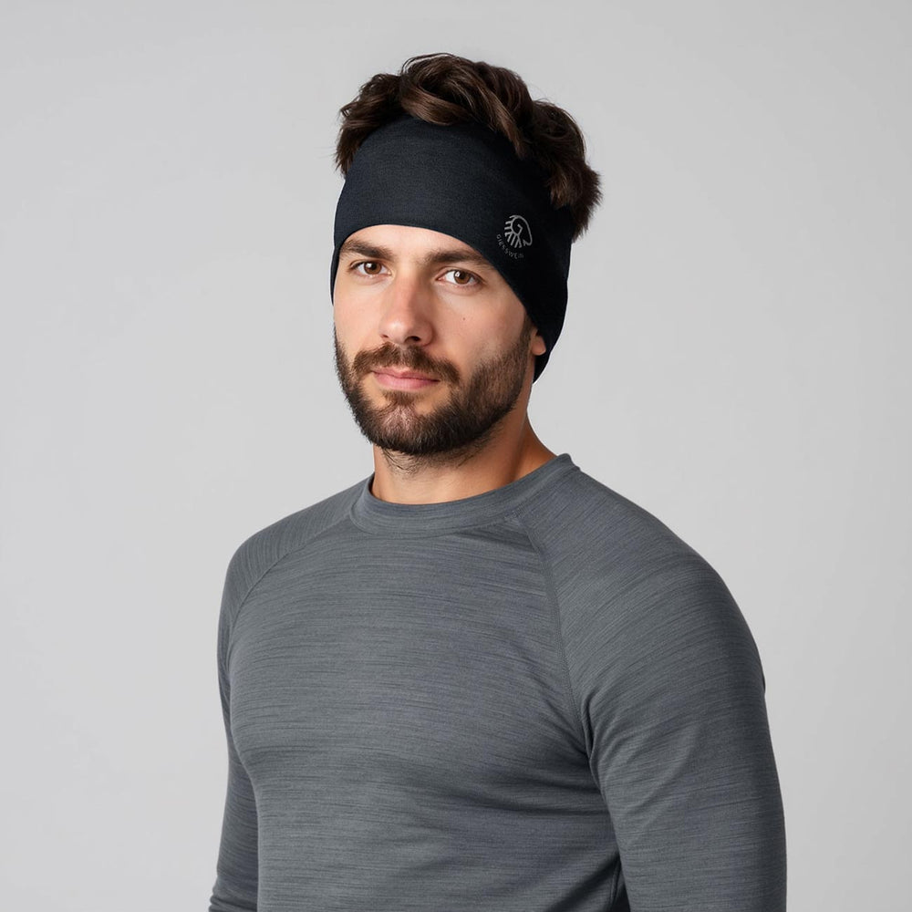 Giesswein | Headband Brentenjoch | Schwarz Giesswein | Headband Brentenjoch | Schwarz