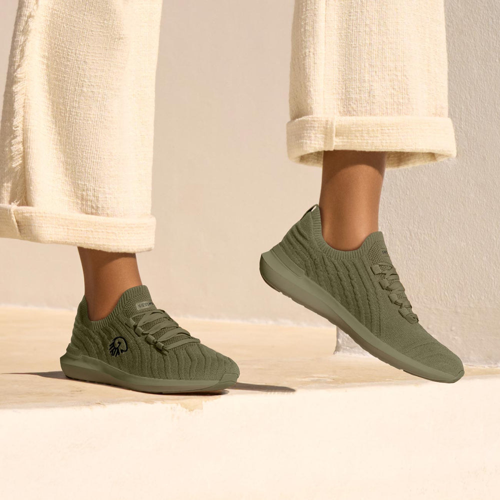 Giesswein | Eco Sneaker Damen | Khaki