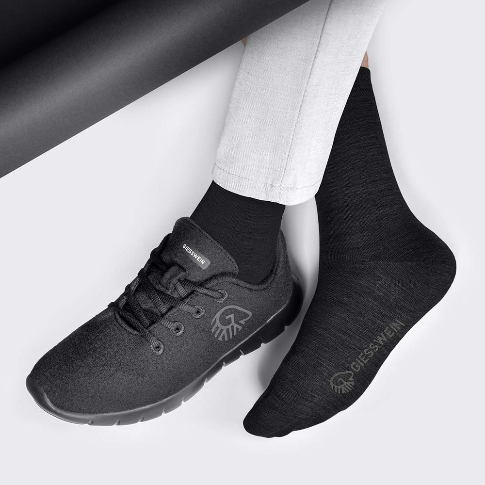 Giesswein | Business Socken Merino Wolle | Schwarz Giesswein | Business Socken Merino Wolle | Schwarz