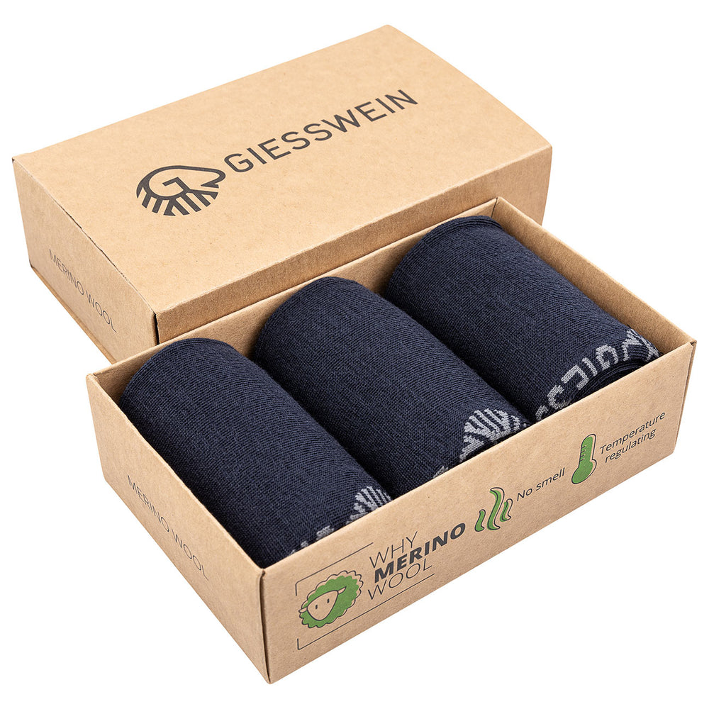 Giesswein | Business Socken Merino Wolle | Dk.Blau