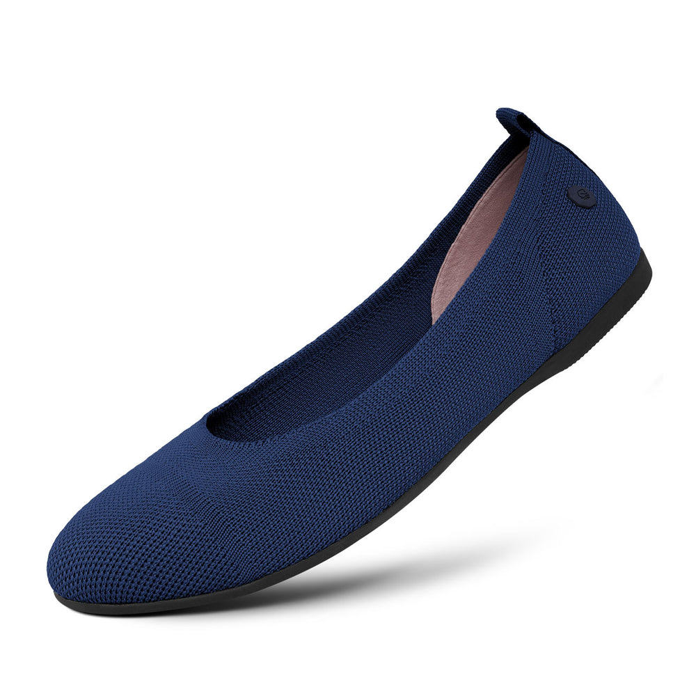 Giesswein | Eco Ballerinas Round | Dk.Blau Giesswein | Eco Ballerinas Round | Dk.Blau