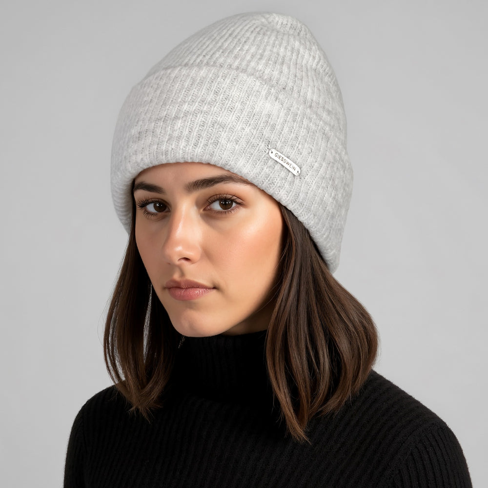 Giesswein | Highbeanie Gösing | Hellgrau Giesswein | Highbeanie Gösing | Hellgrau