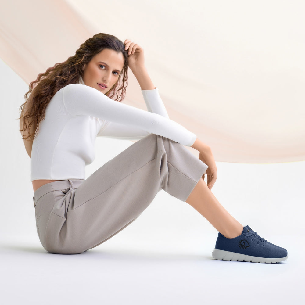 Giesswein | Merino Runners für Damen – Sneaker aus Merinowolle | Ocean Blue Giesswein | Merino Runners für Damen – Sneaker aus Merinowolle | Ocean Blue