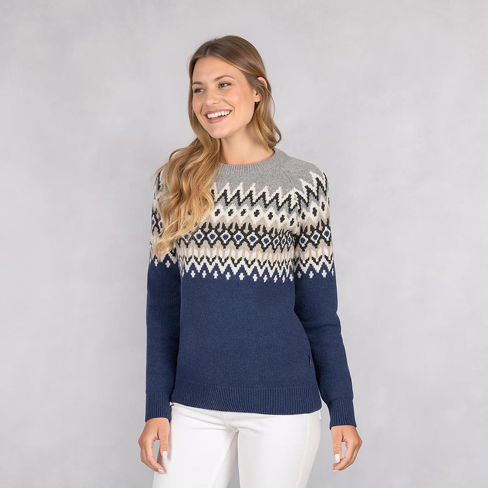 Giesswein | Nordic Sweater Damen | Jeans Giesswein | Nordic Sweater Damen | Jeans