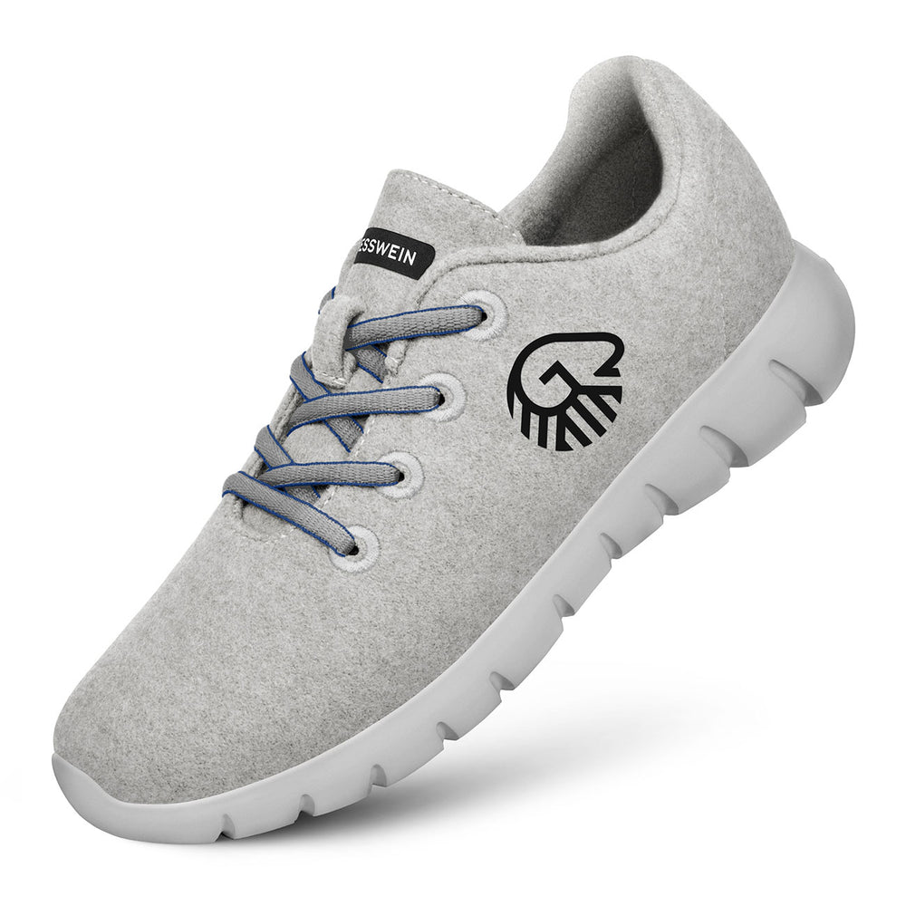 Giesswein | Merino Runners für Damen – Sneaker aus Merinowolle | Hellgrau Giesswein | Merino Runners für Damen – Sneaker aus Merinowolle | Hellgrau