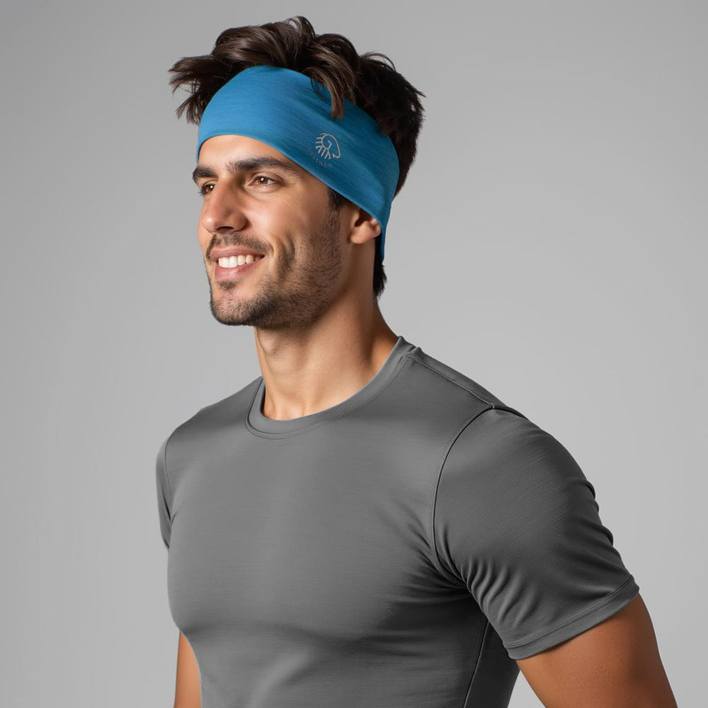 Giesswein | Headband Brentenjoch | Cyanblau Giesswein | Headband Brentenjoch | Cyanblau