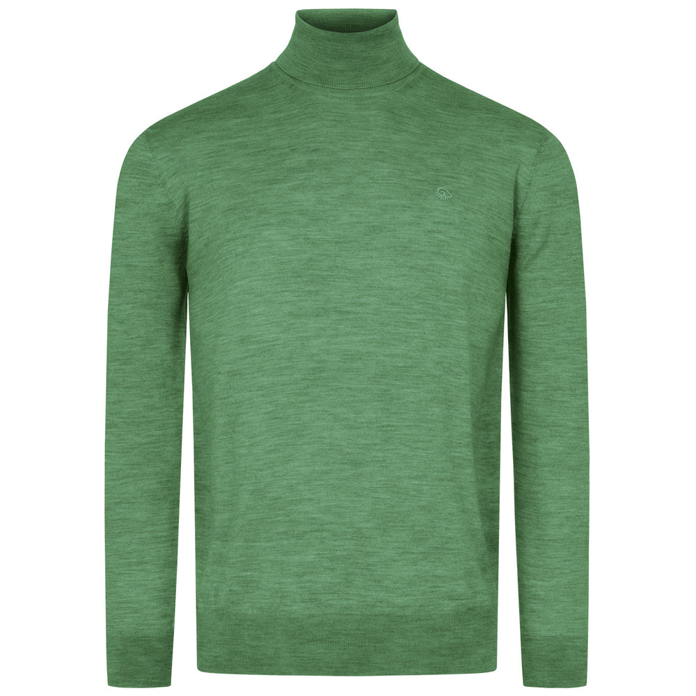 Giesswein | Wollpullover Light Rollkragen Herren | Heugrün