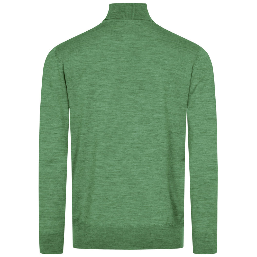 Giesswein | Wollpullover Light Rollkragen Herren | Heugrün