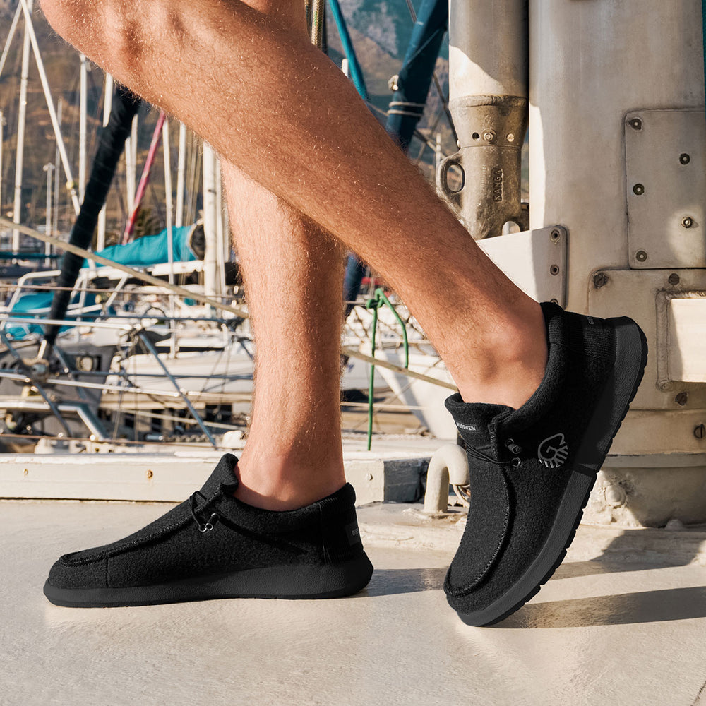 Giesswein | Merino Mokassin Herren | Raven Giesswein | Merino Mokassin Herren | Raven