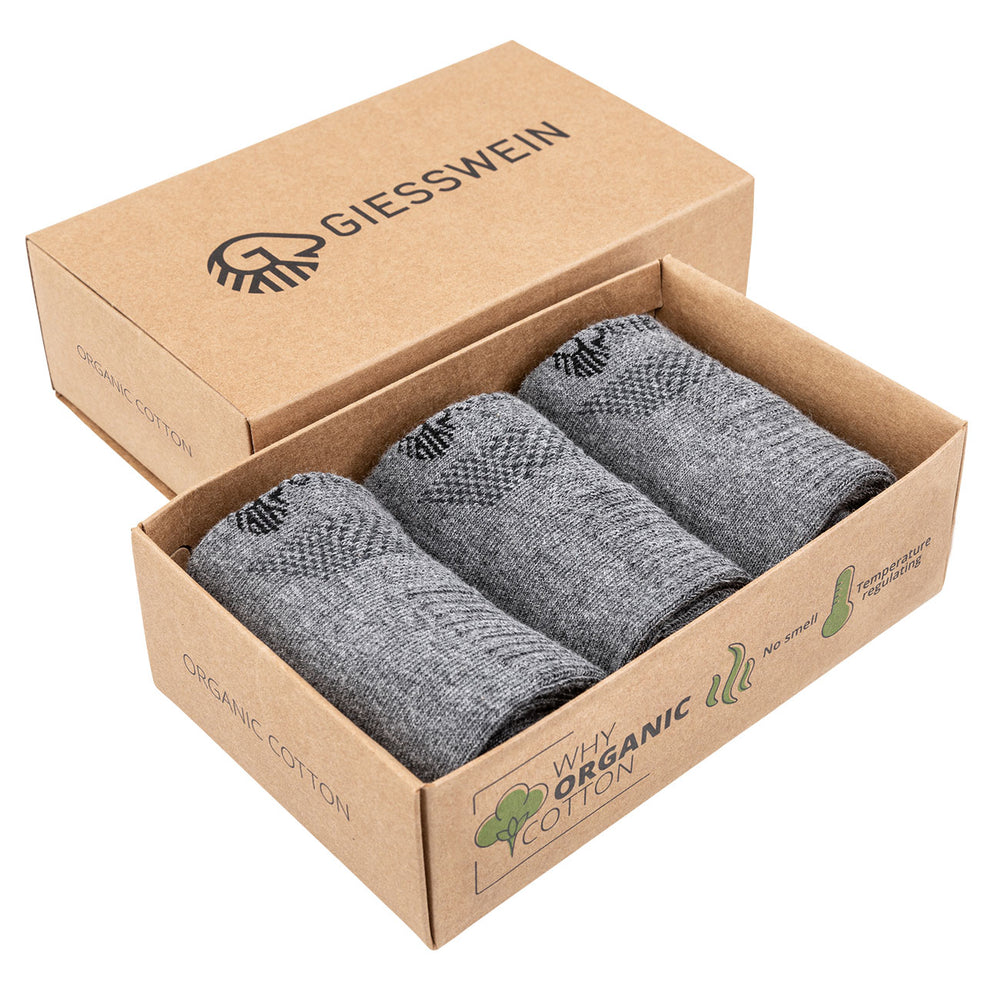 Giesswein | Sneaker Socken Bio-Baumwolle | Schiefer Giesswein | Sneaker Socken Bio-Baumwolle | Schiefer