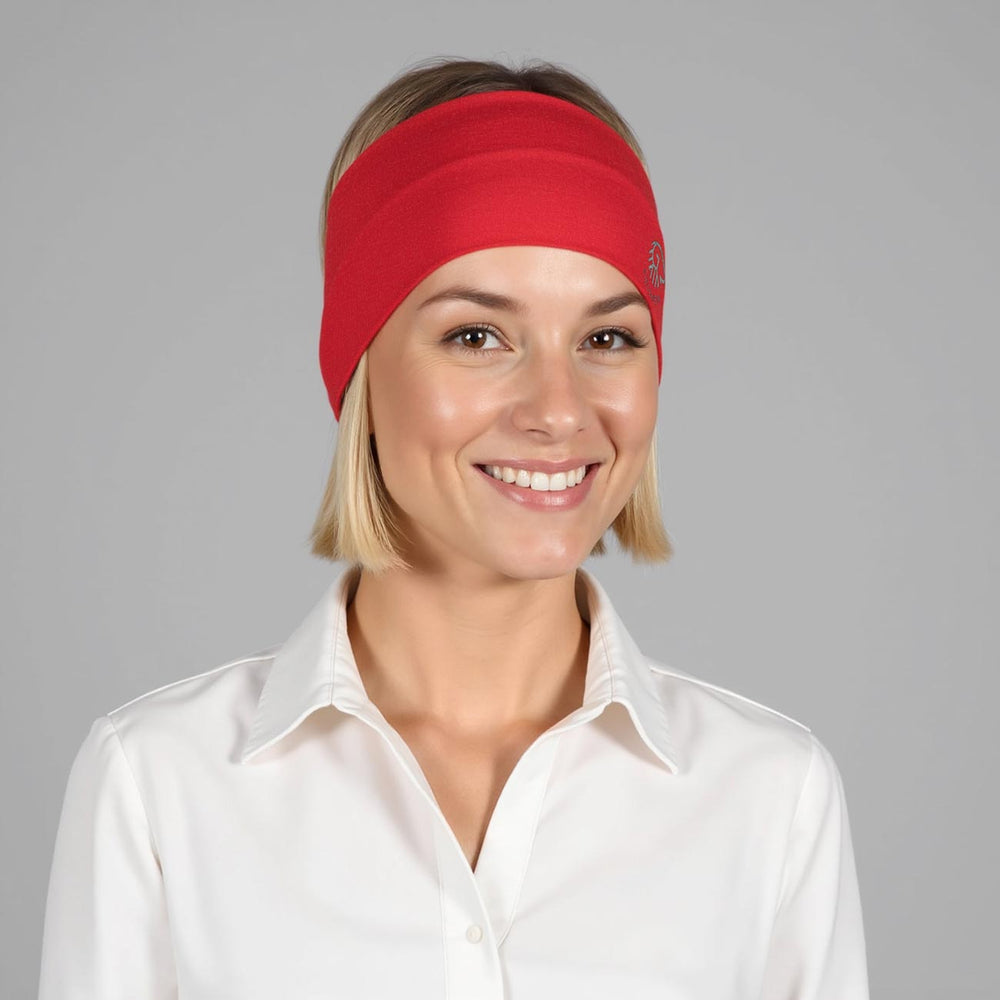 Giesswein | Headband Brentenjoch | Trachtenrot