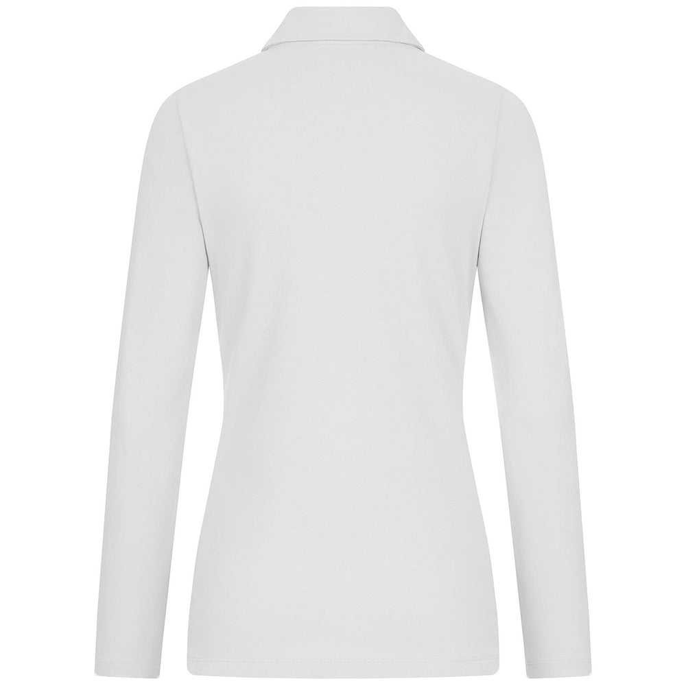 Giesswein | Polo Shirt Bio-Baumwolle Longsleeve Damen | Arcticwhite Giesswein | Polo Shirt Bio-Baumwolle Longsleeve Damen | Arcticwhite