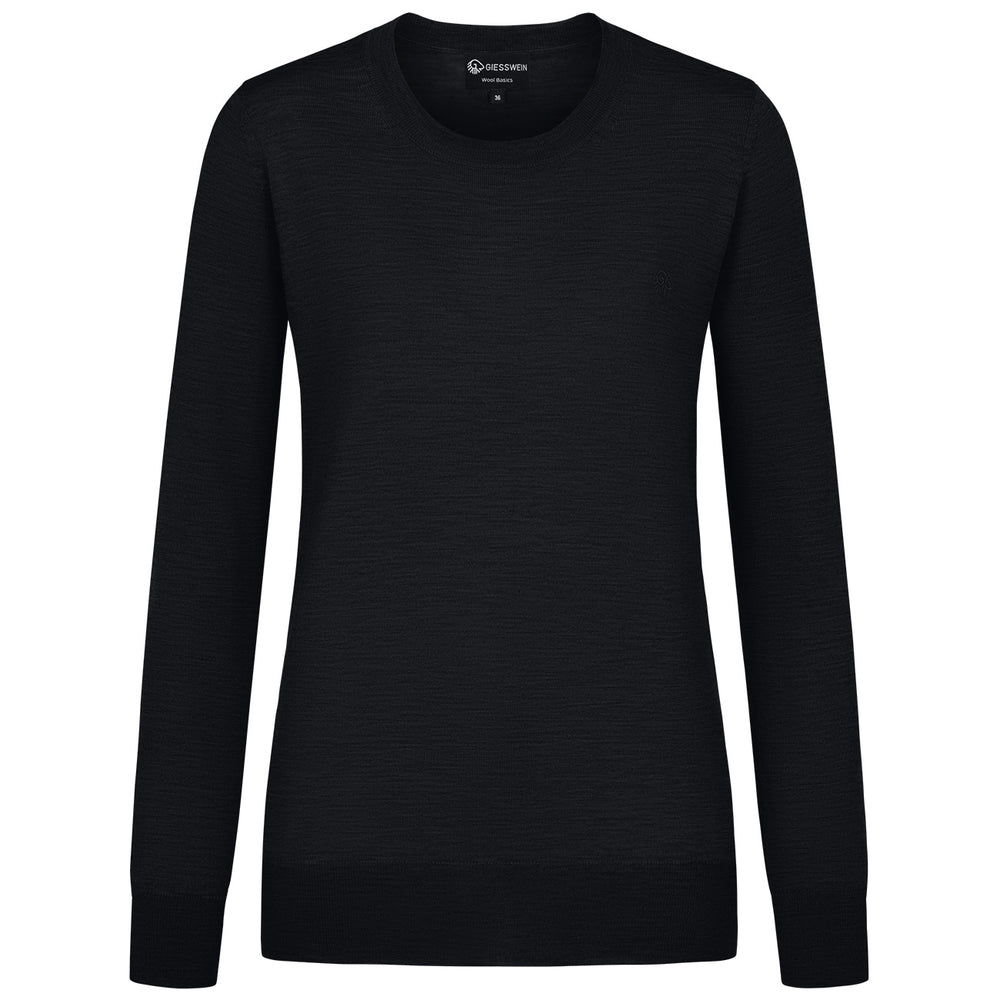 Giesswein | Baumwollpullover Rundhals Damen | Anthrazit Giesswein | Baumwollpullover Rundhals Damen | Anthrazit