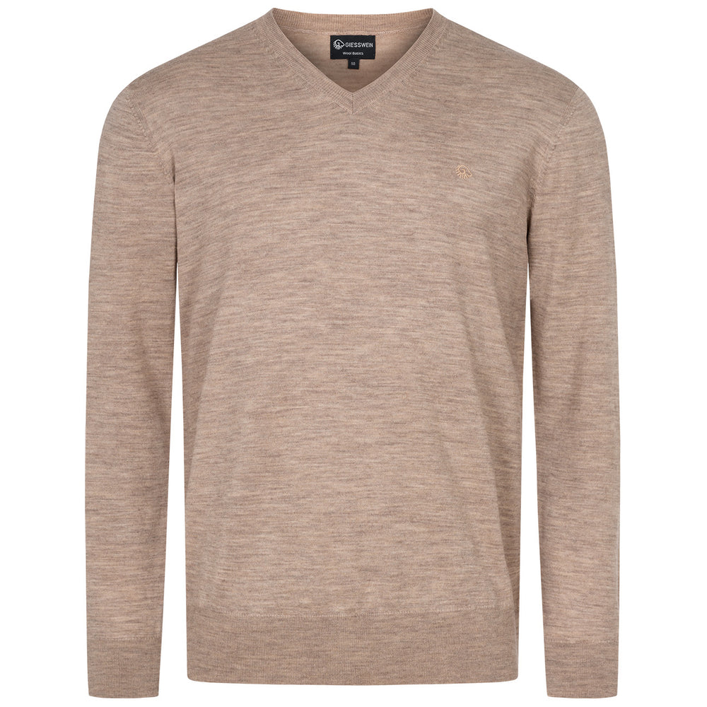 Giesswein | Wollpullover Light V-Ausschnitt Herren | Sandmelé Giesswein | Wollpullover Light V-Ausschnitt Herren | Sandmelé