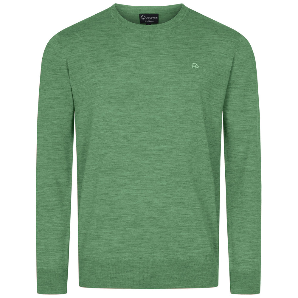 Giesswein | Wollpullover Light Rundhals Herren | Heugrün Giesswein | Wollpullover Light Rundhals Herren | Heugrün