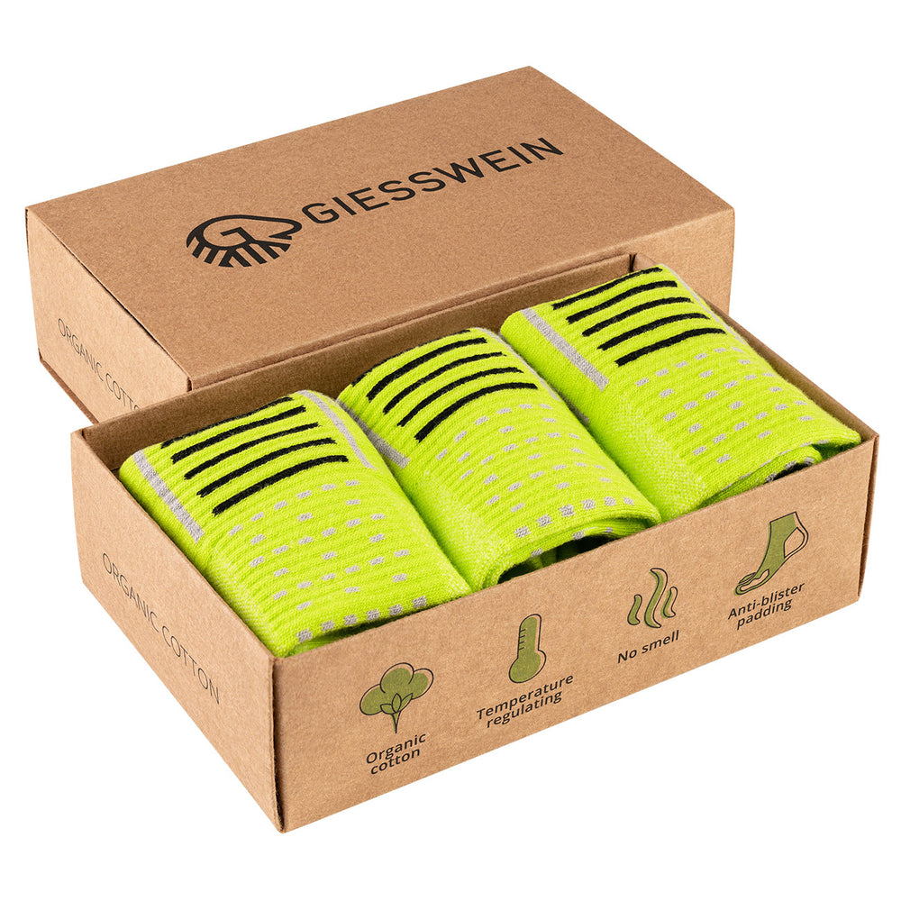 Giesswein | Laufsocken Bio-Baumwolle | Zitrone