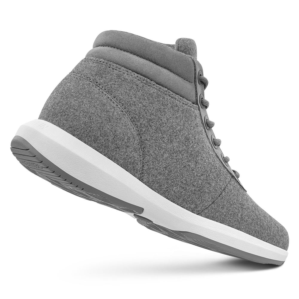 Giesswein | Wool Sneaker High Top Herren | Schiefer Giesswein | Wool Sneaker High Top Herren | Schiefer