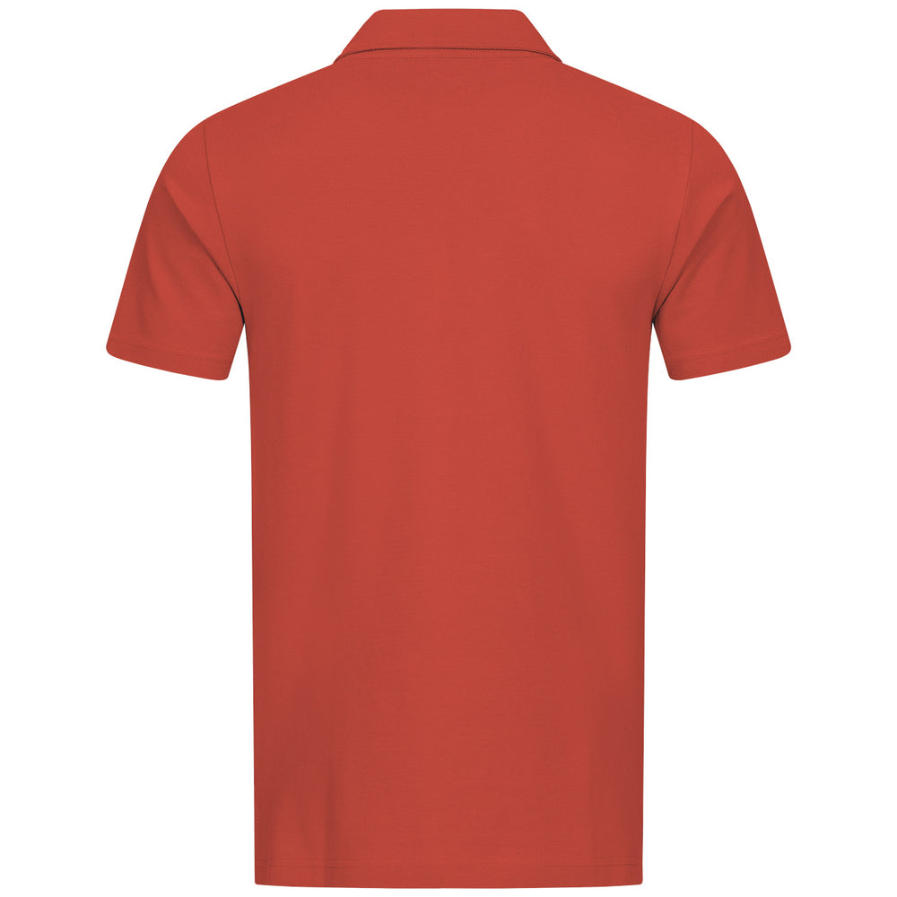Giesswein | Polo Shirt Bio-Baumwolle Herren | Flammenrot Giesswein | Polo Shirt Bio-Baumwolle Herren | Flammenrot