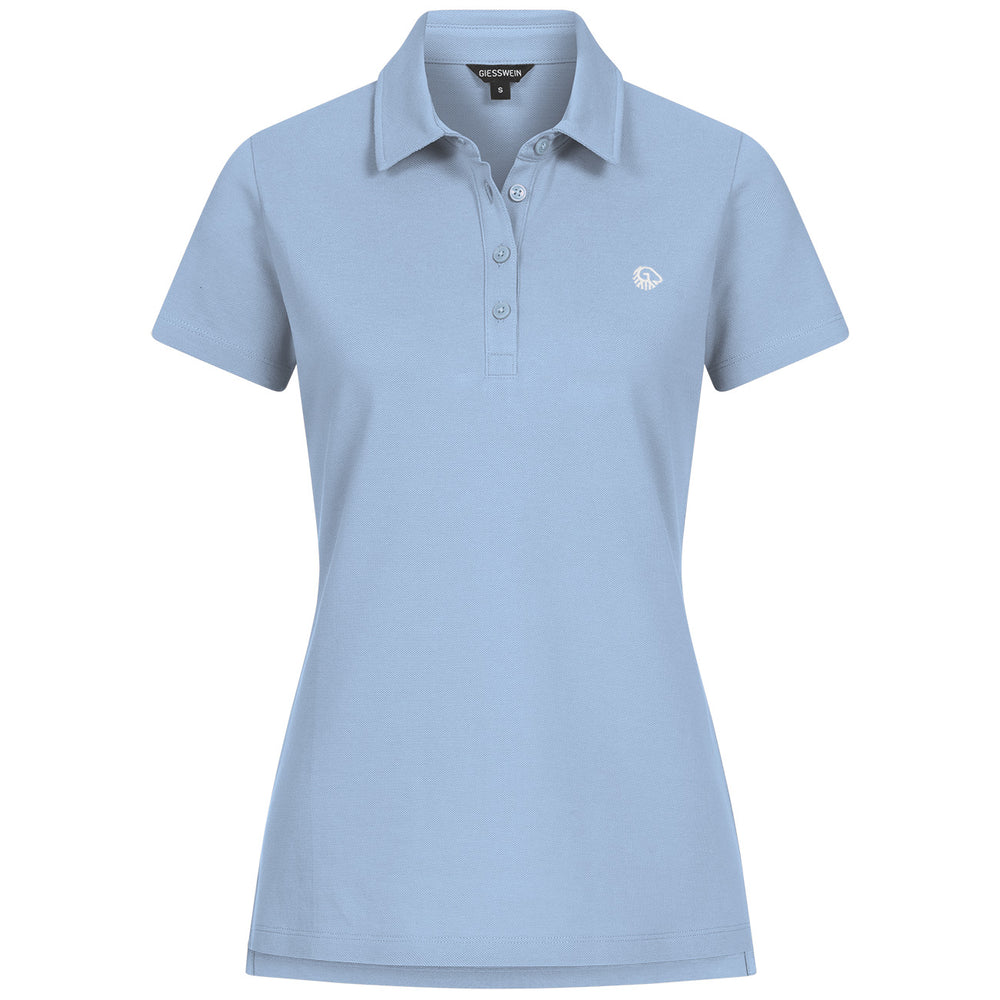 Giesswein | Polo Shirt Bio-Baumwolle Damen | Himmelblau Giesswein | Polo Shirt Bio-Baumwolle Damen | Himmelblau