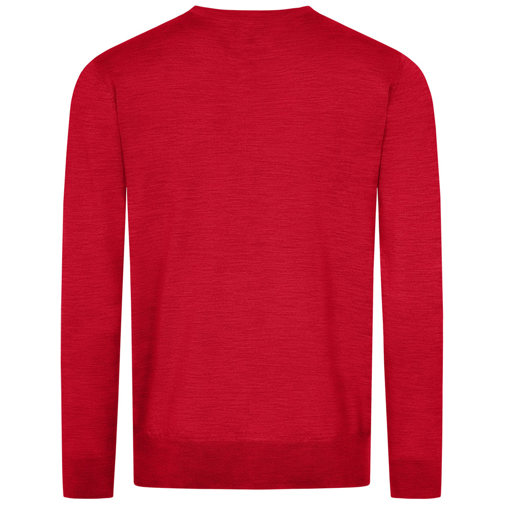 Giesswein | Wollpullover Light Rundhals Herren | Flammenrot Giesswein | Wollpullover Light Rundhals Herren | Flammenrot