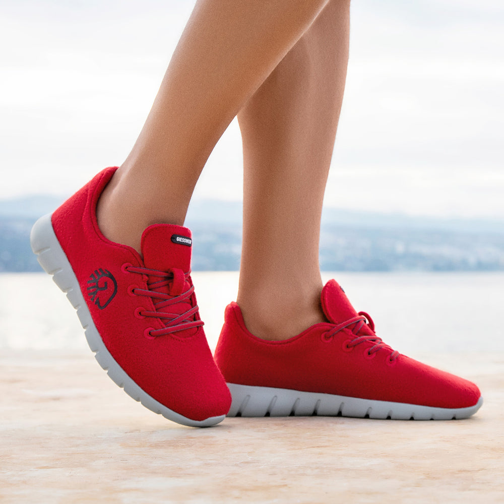 Giesswein | Merino Runners für Herren – Sneaker aus Merinowolle | Flammenrot Giesswein | Merino Runners für Herren – Sneaker aus Merinowolle | Flammenrot