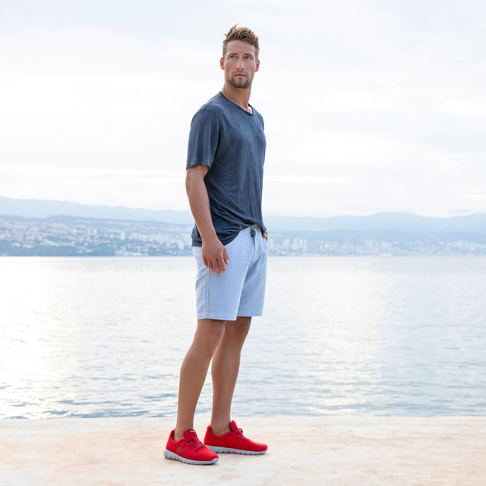 Giesswein | Merino Runners für Herren – Sneaker aus Merinowolle | Flammenrot Giesswein | Merino Runners für Herren – Sneaker aus Merinowolle | Flammenrot