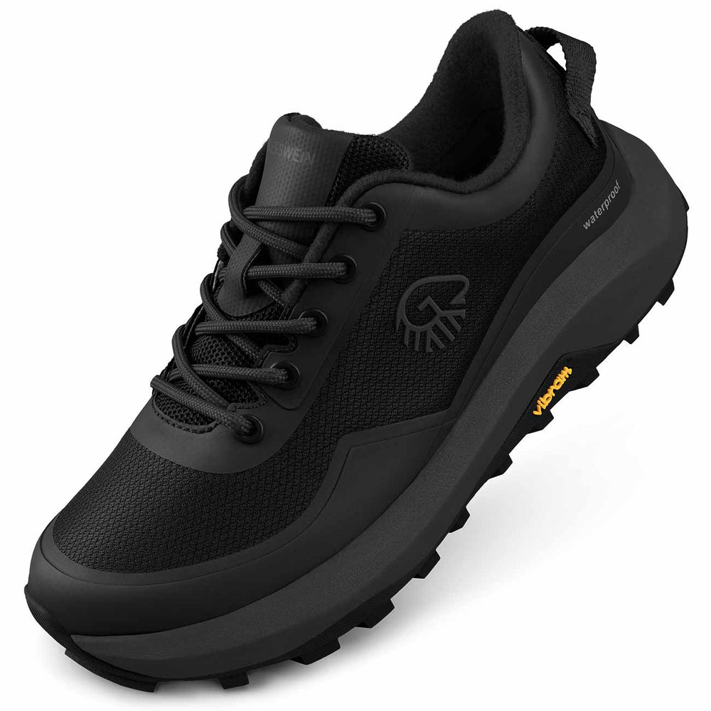 Giesswein | Wool Trail X Damen - Trailrunning Schuh aus Merino Wolle | Raven
