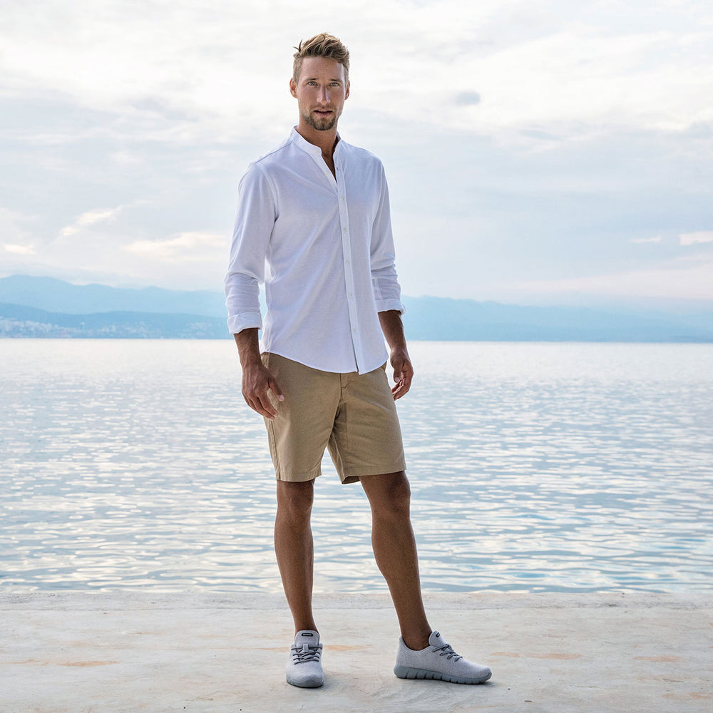 Giesswein | Merino Runners für Herren – Sneaker aus Merinowolle | Hellgrau Giesswein | Merino Runners für Herren – Sneaker aus Merinowolle | Hellgrau