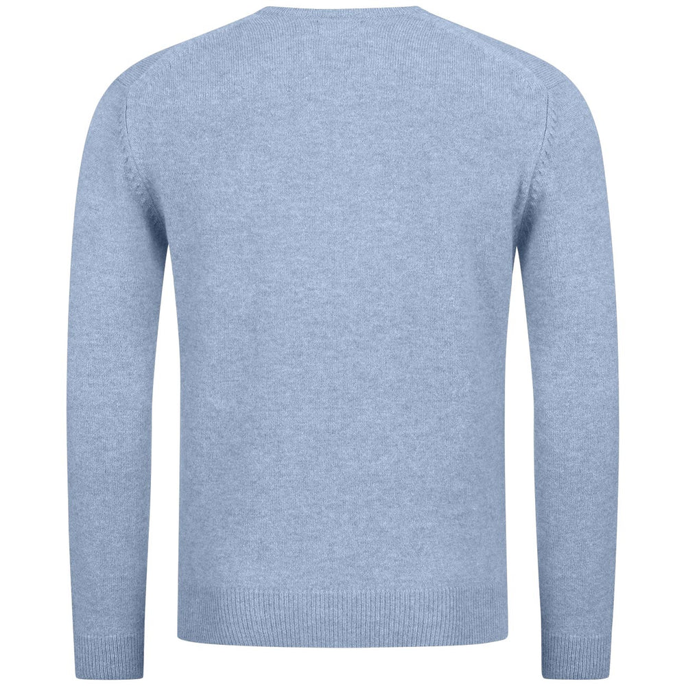 Giesswein | Wollpullover V-Ausschnitt Herren | Himmelblau Giesswein | Wollpullover V-Ausschnitt Herren | Himmelblau