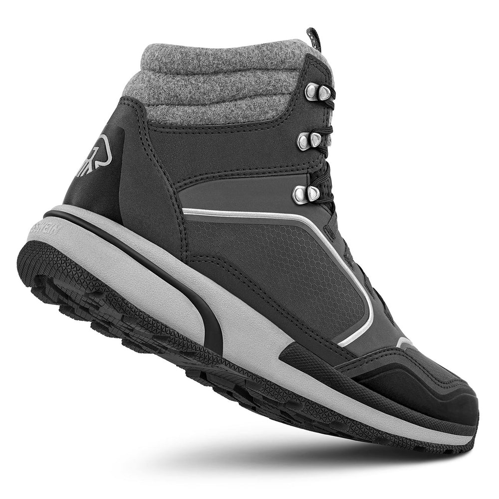 Giesswein | Wool Cross X Alpine - Wanderschuh mit Merinowolle | Schiefer