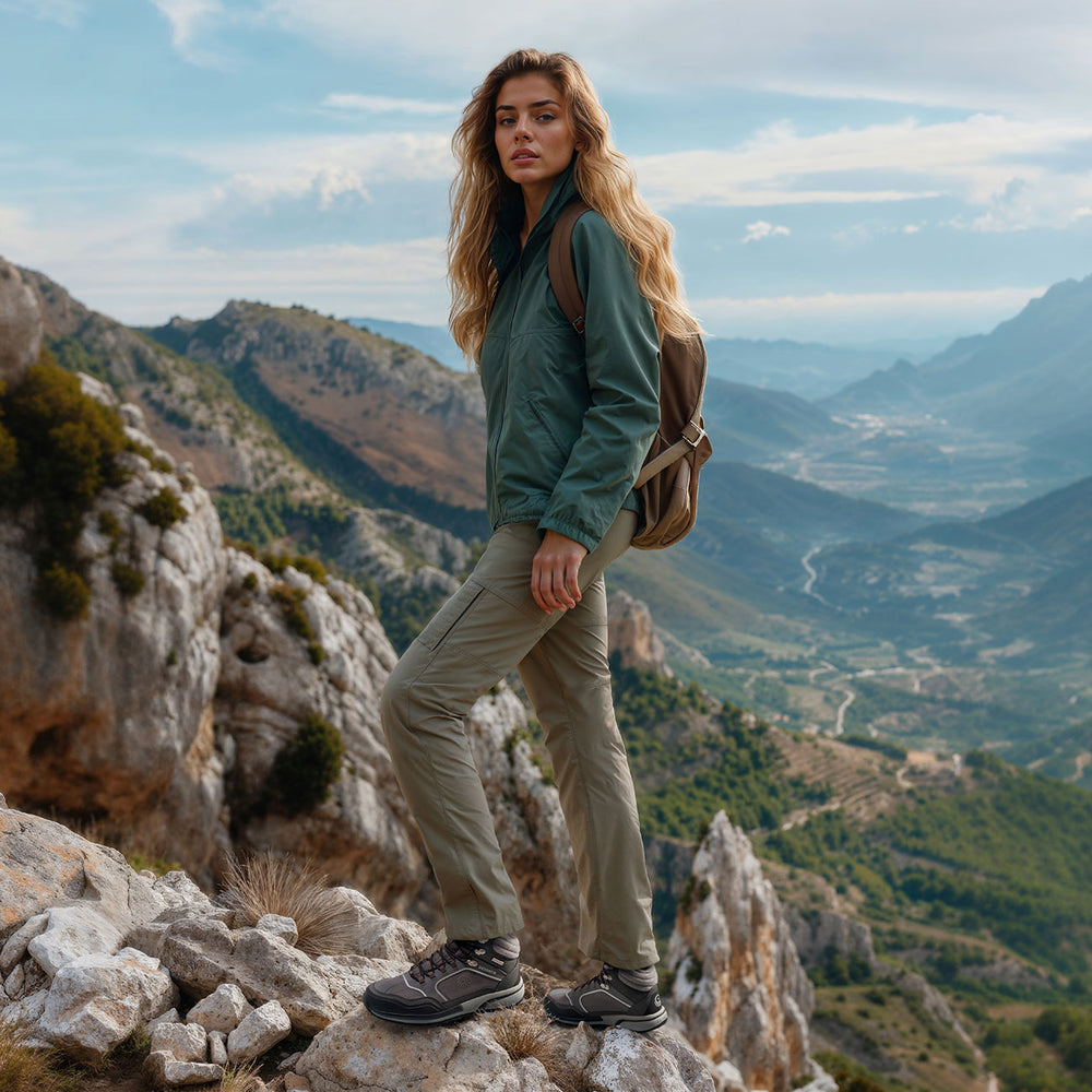 Giesswein | Wool Cross X Alpine - Wanderschuh mit Merinowolle | Schiefer