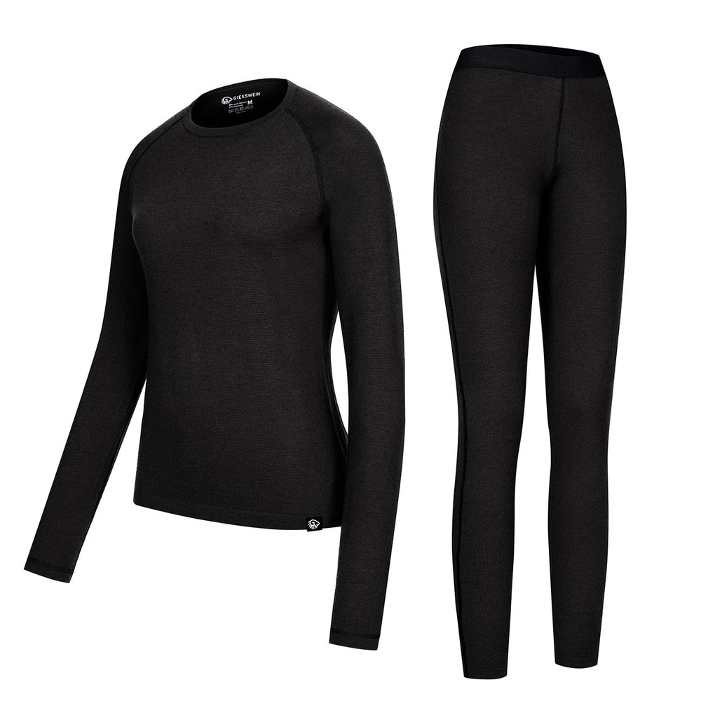 Giesswein | Merino Thermo Set Damen | Schwarz Giesswein | Merino Thermo Set Damen | Schwarz