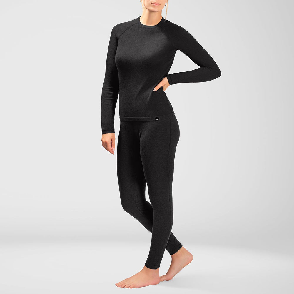 Giesswein | Merino Thermo Set Damen | Schwarz Giesswein | Merino Thermo Set Damen | Schwarz