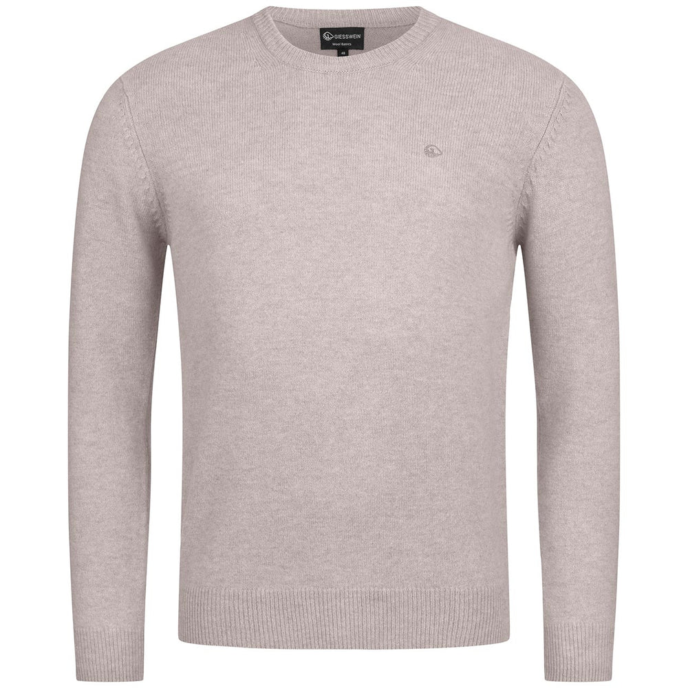 Giesswein | Wollpullover Rundhals Herren | Hellgrau Giesswein | Wollpullover Rundhals Herren | Hellgrau