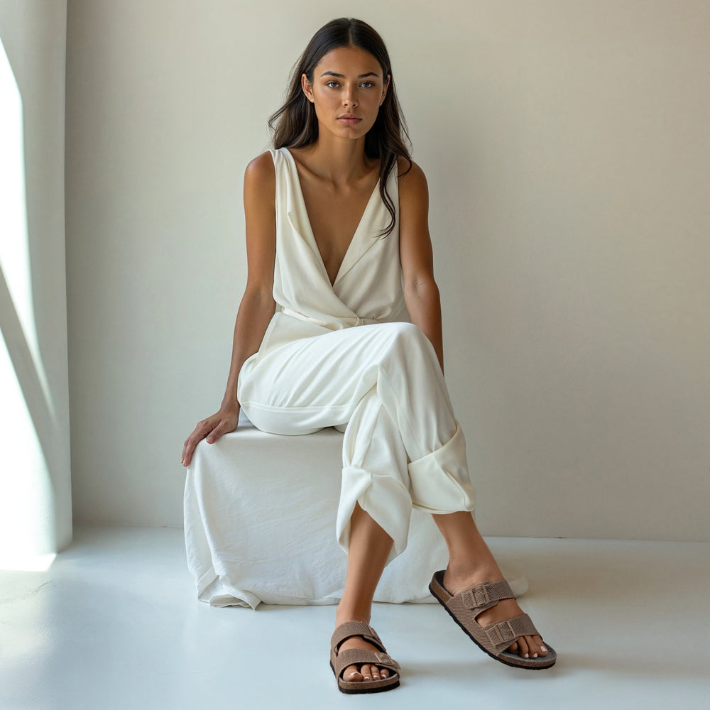 Giesswein | Merino Slides Damen | Sandmelé