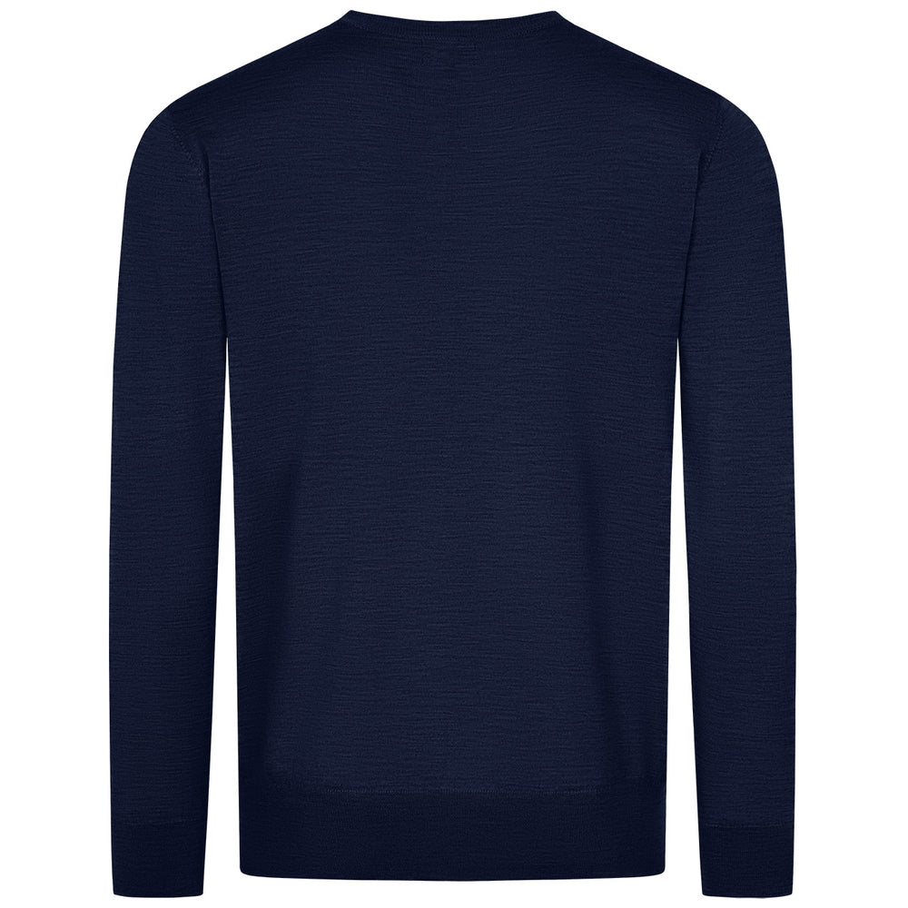 Giesswein | Baumwollpullover Rundhals Herren | Navy Giesswein | Baumwollpullover Rundhals Herren | Navy