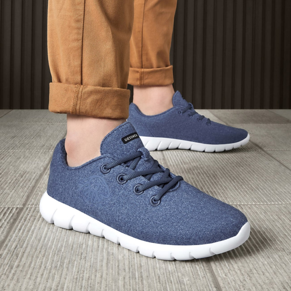 Giesswein | Merino Runners für Herren – Sneaker aus Merinowolle | Jeansblau Giesswein | Merino Runners für Herren – Sneaker aus Merinowolle | Jeansblau