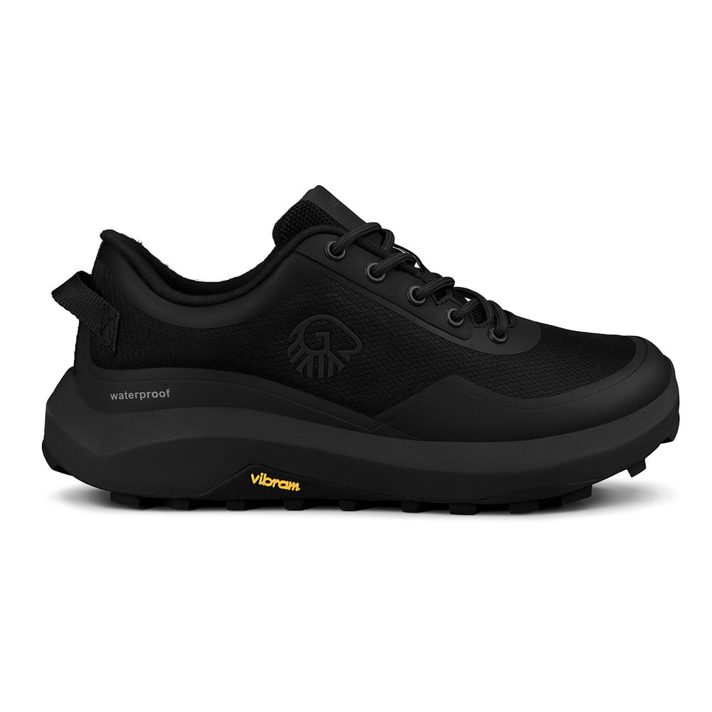 Giesswein | Wool Trail X Herren – Trailrunning Schuh aus Merino Wolle | Raven