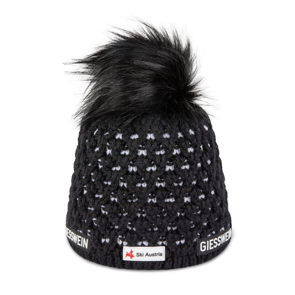 Giesswein | Ski Austria Beanie Älplihorn | Schwarz Giesswein | Ski Austria Beanie Älplihorn | Schwarz