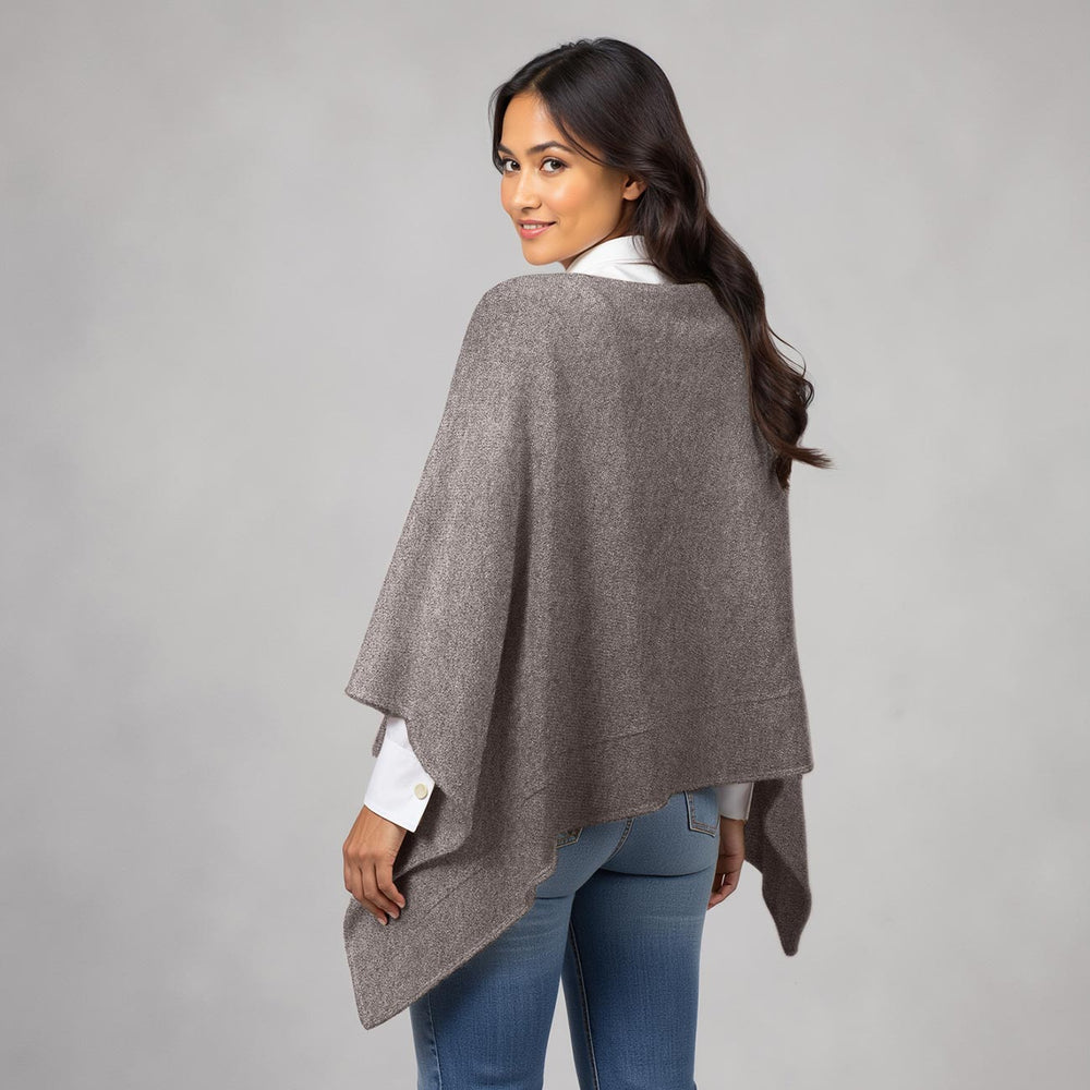 Giesswein | Merino Lambswool Poncho | Vole