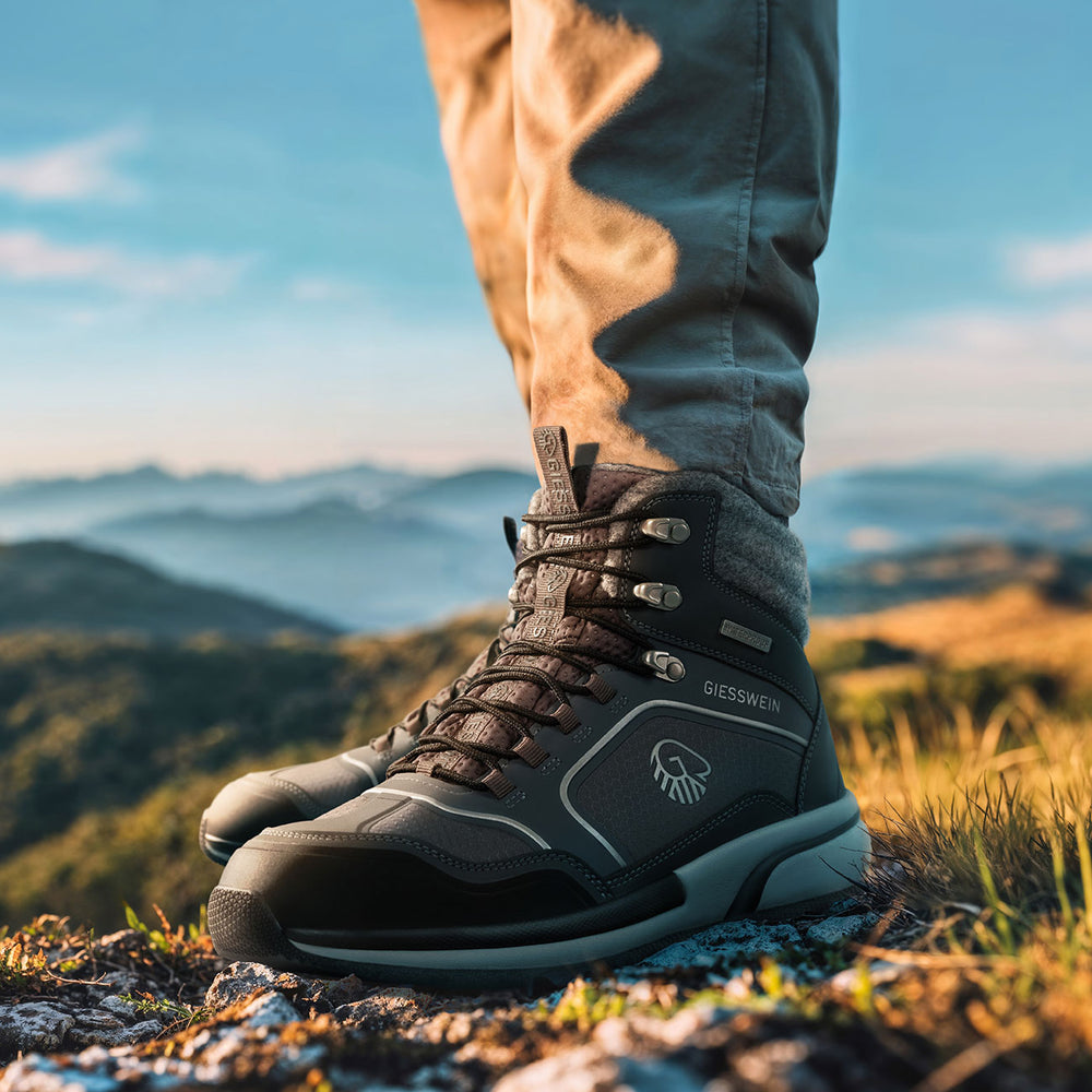 Giesswein | Wool Cross X Alpine - Wanderschuh mit Merinowolle | Schiefer Giesswein | Wool Cross X Alpine - Wanderschuh mit Merinowolle | Schiefer