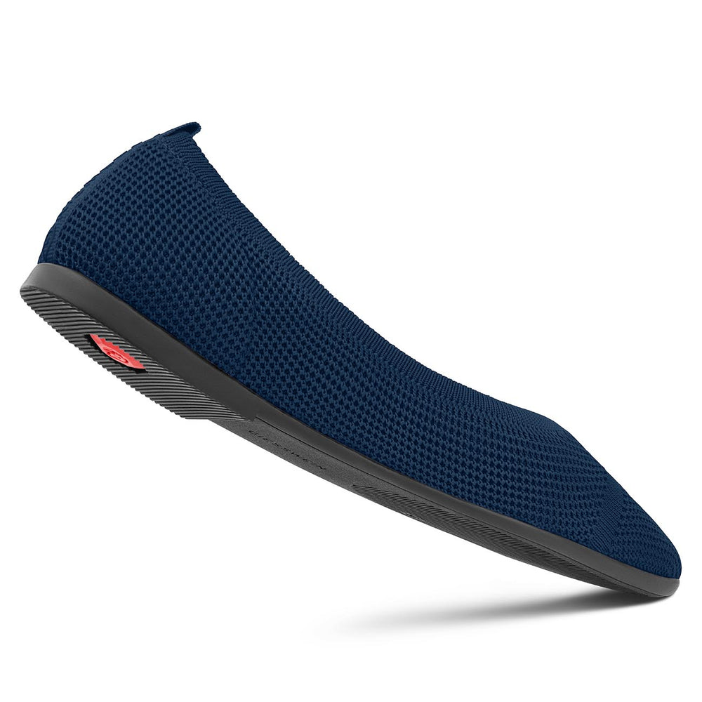 Giesswein | Eco Ballerinas Pointy 2.0 | Dk.Blau Giesswein | Eco Ballerinas Pointy 2.0 | Dk.Blau