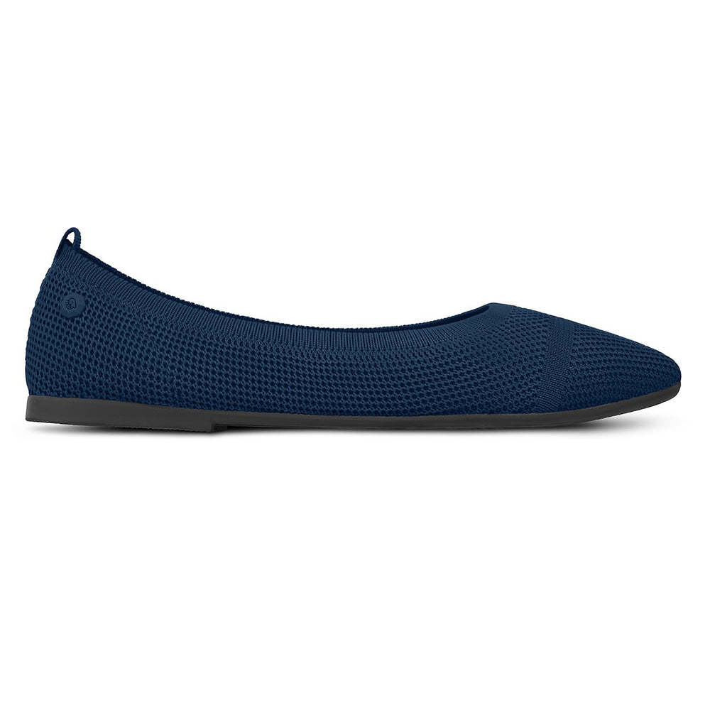 Giesswein | Eco Ballerinas Pointy 2.0 | Dk.Blau Giesswein | Eco Ballerinas Pointy 2.0 | Dk.Blau