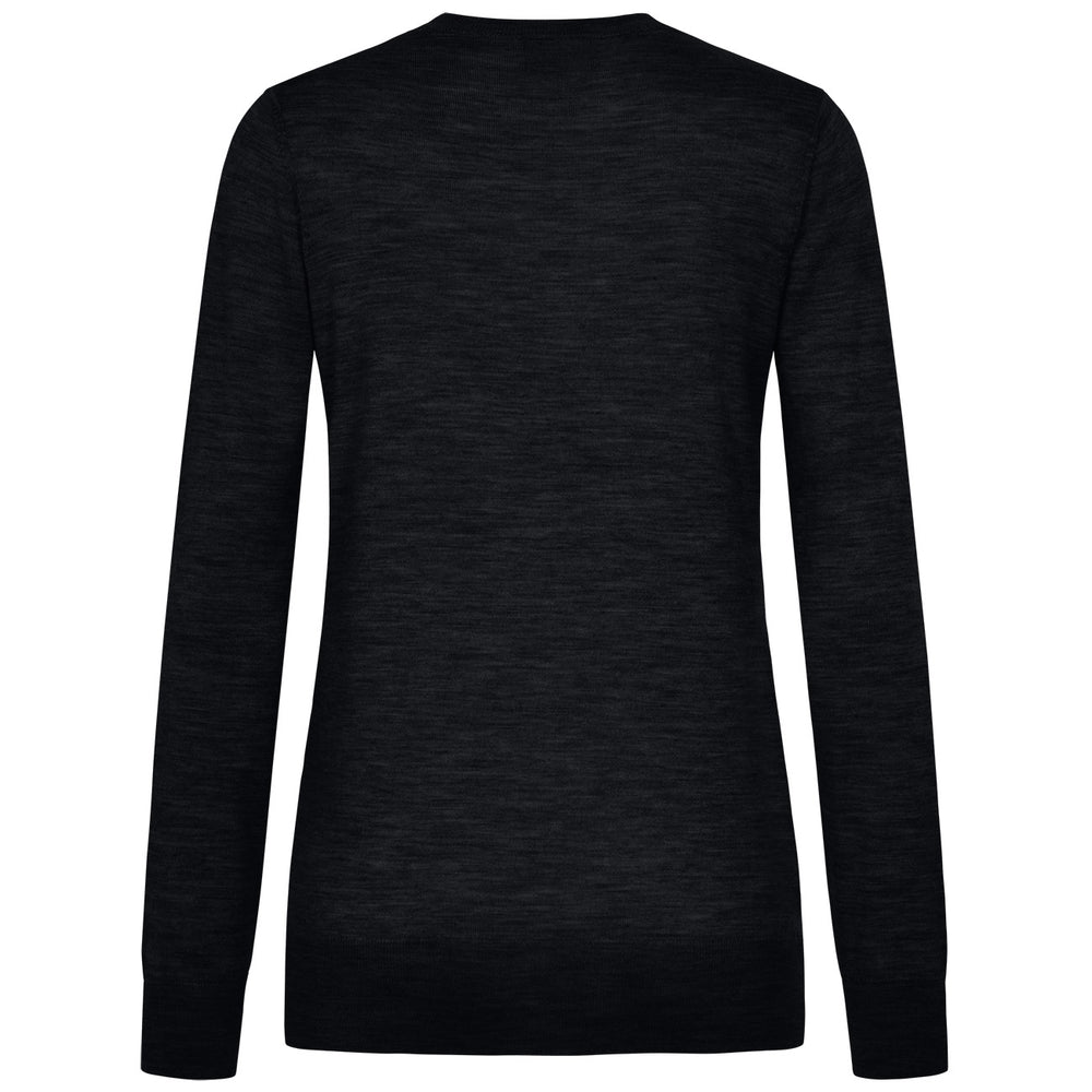 Giesswein | Wollpullover Light V-Ausschnitt Damen | Anthrazit