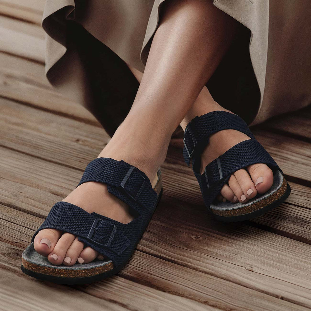 Giesswein | Merino Slides Damen | Ocean Blue Giesswein | Merino Slides Damen | Ocean Blue